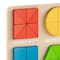 Flash Furniture Bright Beginnings Commercial Natural Birch Plywood STEM Geometric Shape Building Puzzle Board MK-MK08763-GG - alternate 5
